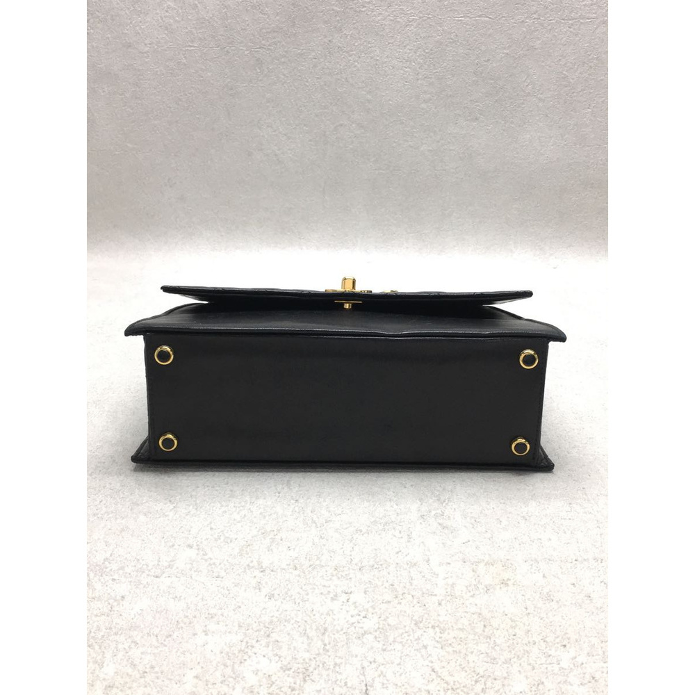 Chanel Lamb Leather Chain Shoulder Bag Black - Picture 4 of 6
